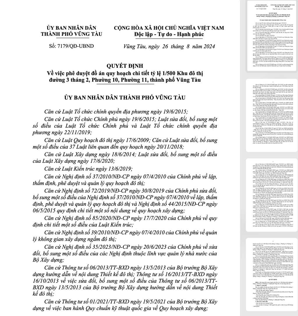 Quy hoạch 1/500 Blanca City