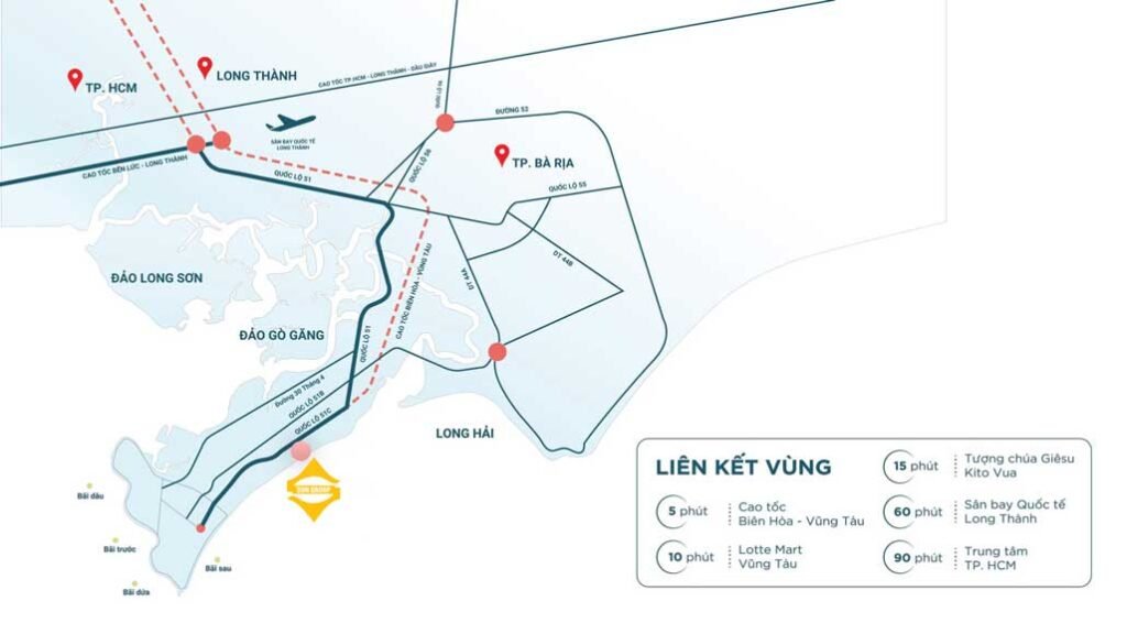 Bản đồ Vị trí Sun Blanca City